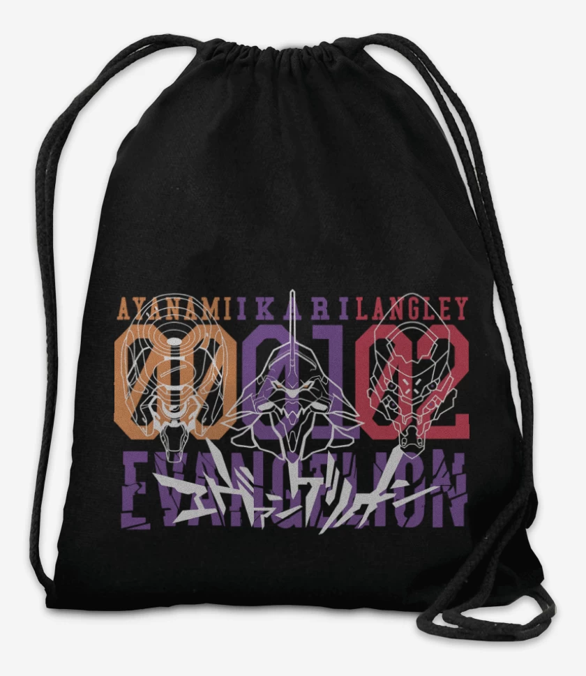 Mochila Negro de Eva 00 01 02