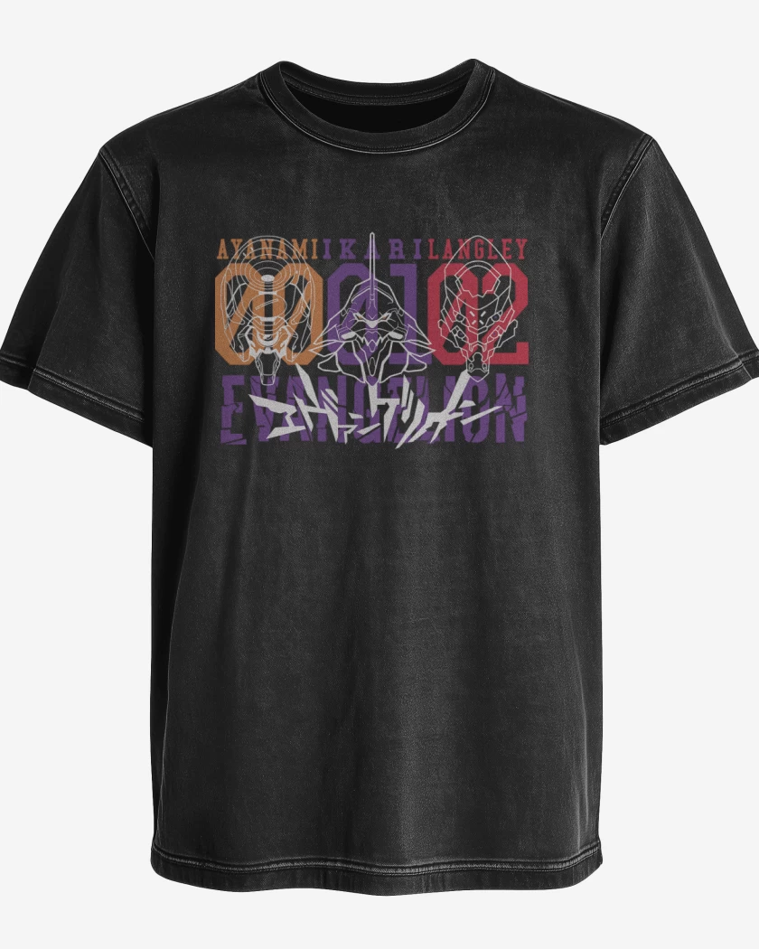 Polera desgastada Eva 00 01 02