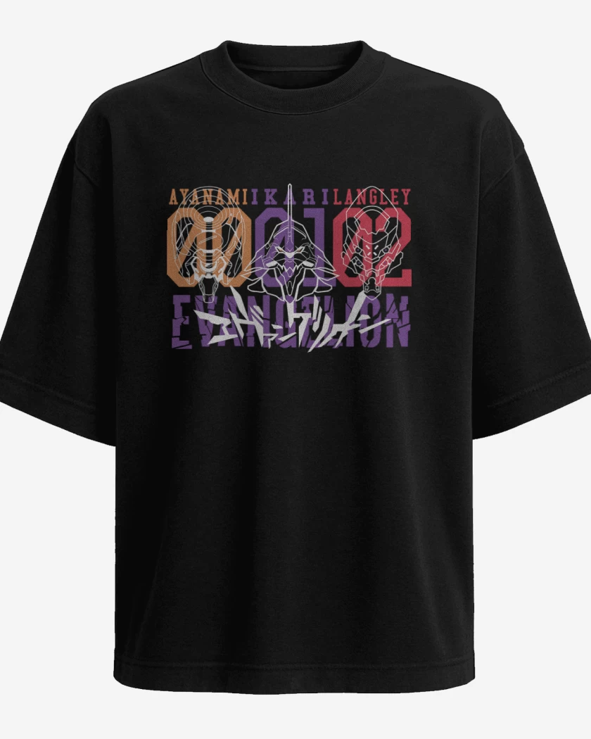 Polera Oversize Eva 00 01 02