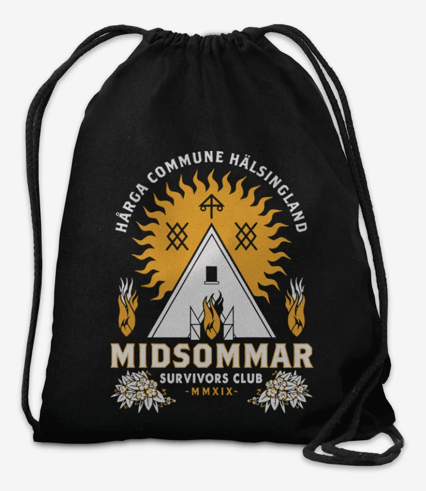 Mochila Negro de Midsommar