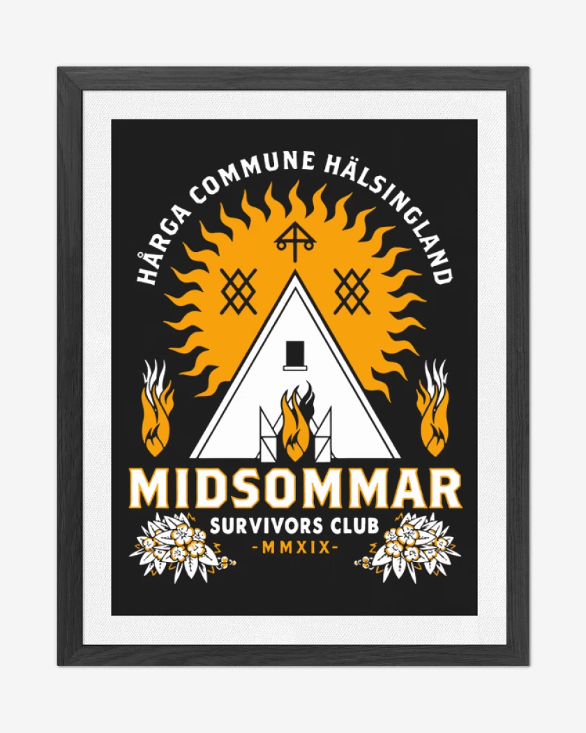 Cuadro decorativo Negro de Midsommar