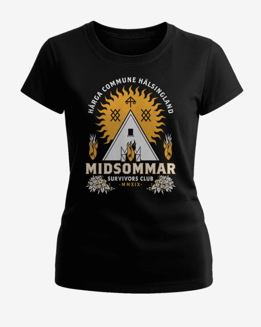 Polera de Mujer Negro de Midsommar