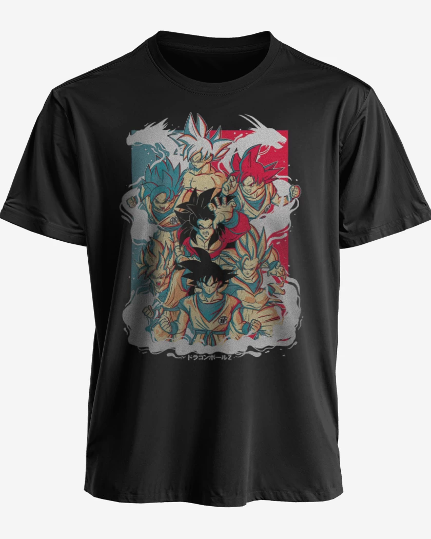 Polera Goku Evoluciones