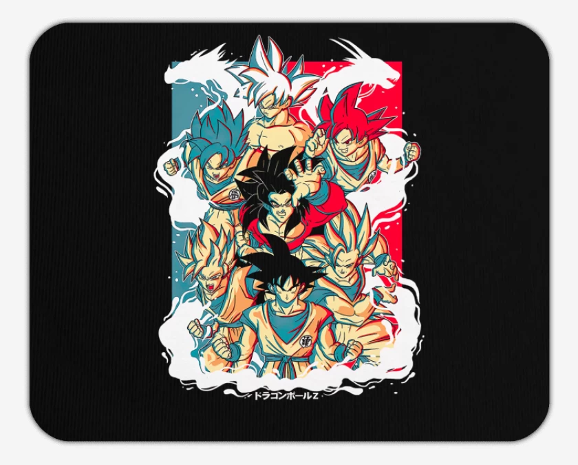 Mousepad Goku Evoluciones