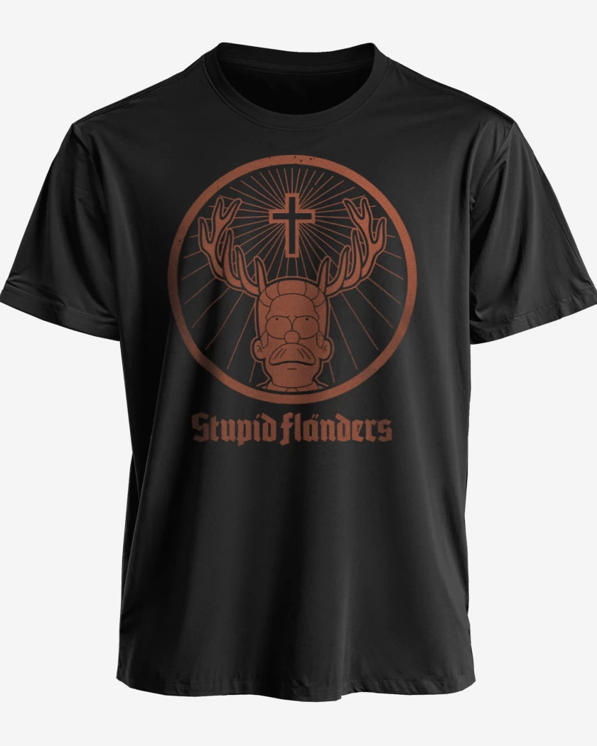 Polera Estupido Flanders