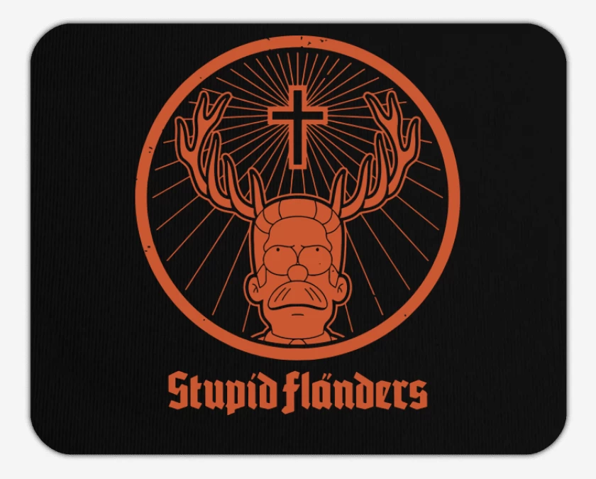 Mousepad Estupido Flanders