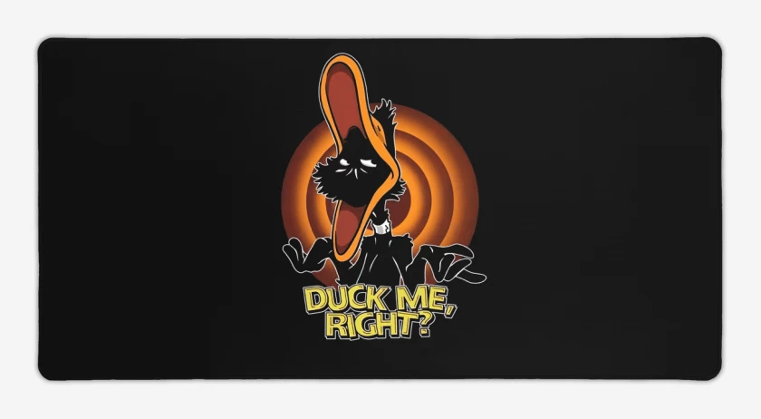 Mouse pad Gamer Negro de Duck Me, Right?