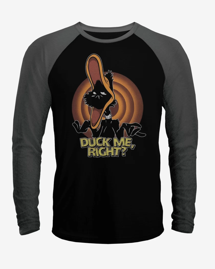 Polera Raglan Duck Me, Right?