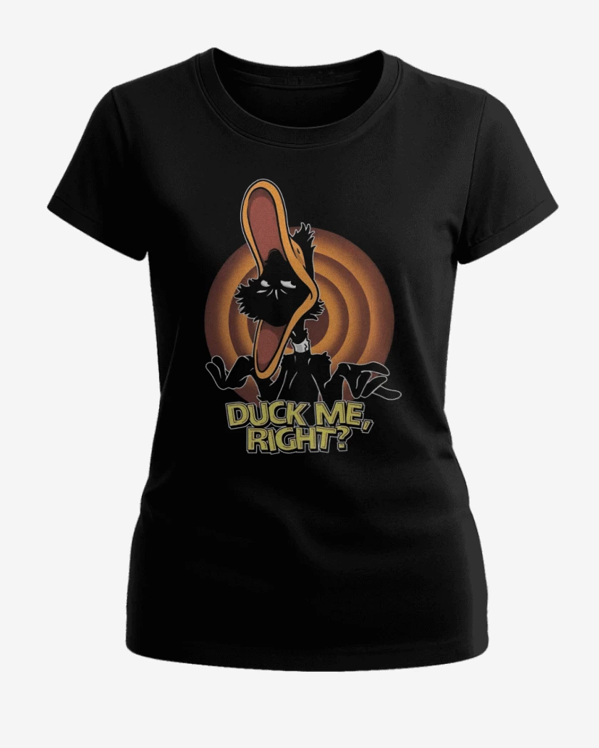 Polera de Mujer Negro de Duck Me, Right?