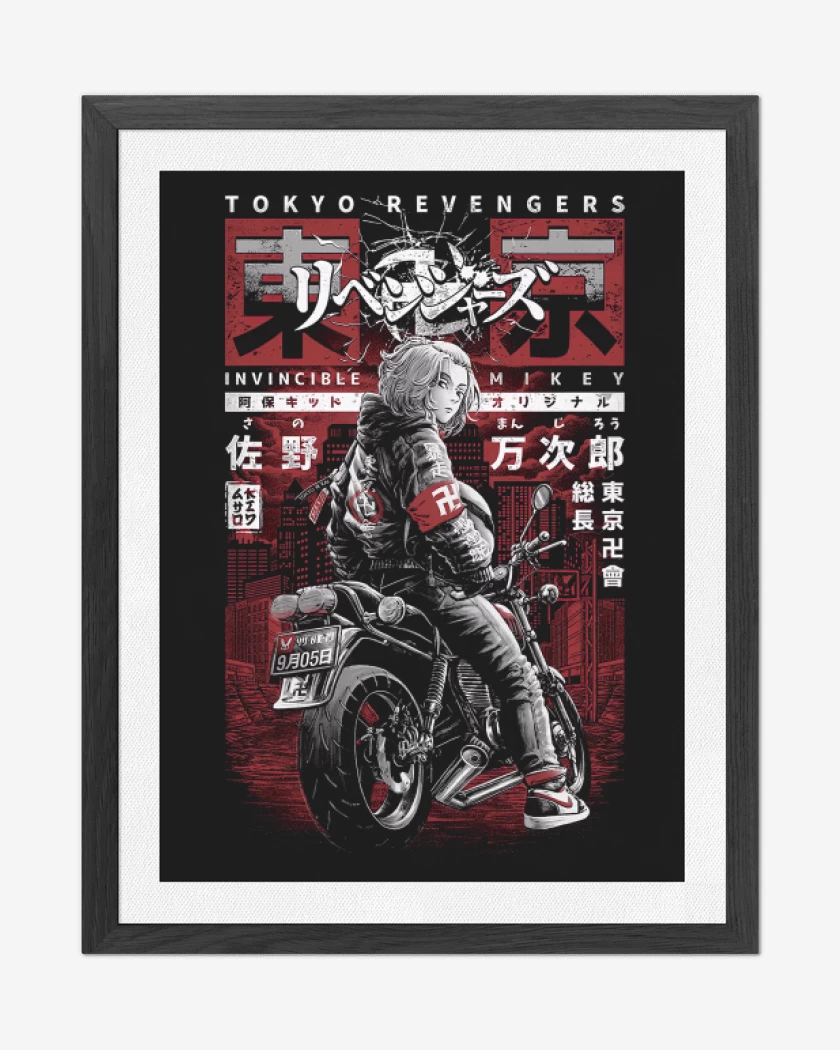 Cuadro decorativo Negro de Invencible Mikey