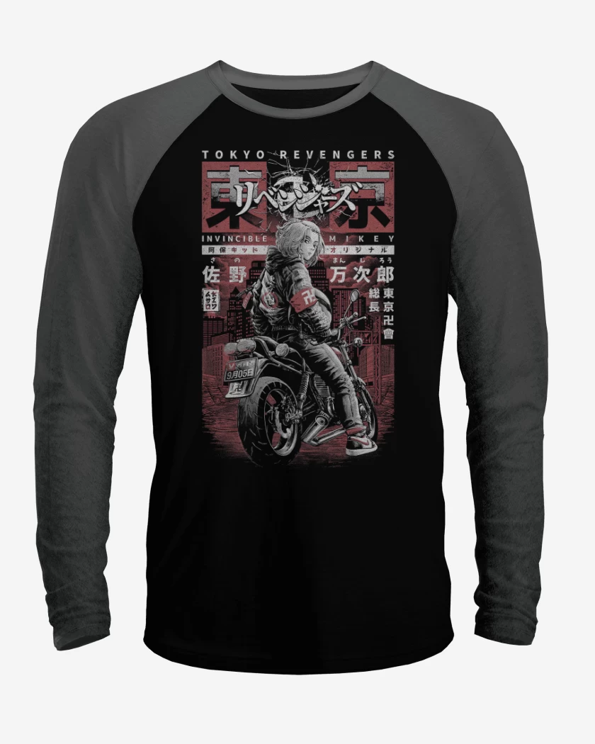 Polera Raglan Invencible Mikey