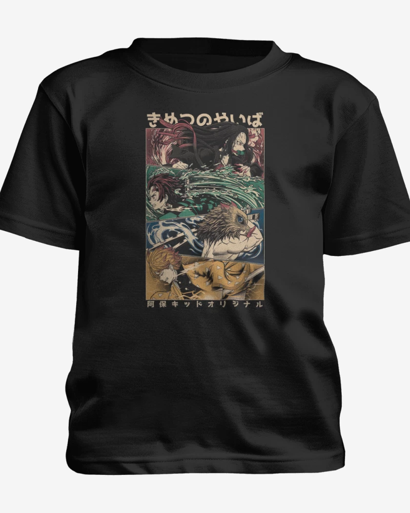 Polera de niño Kimetsu no Yaiba 