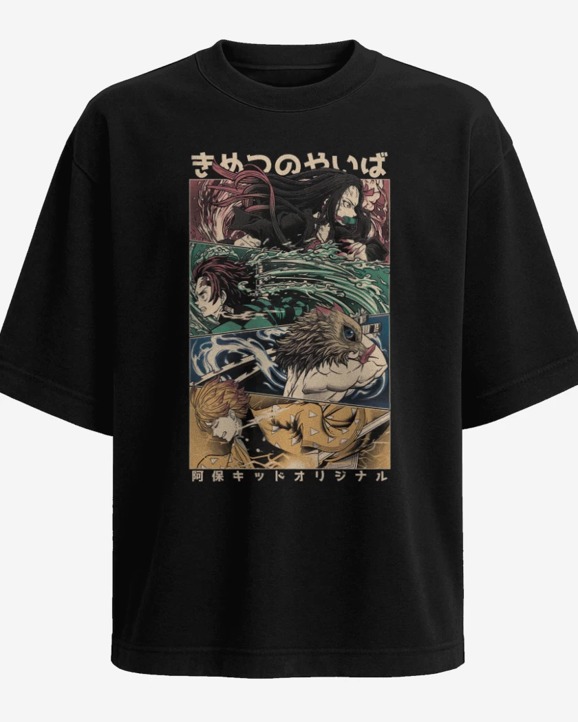 Polera Oversize Kimetsu no Yaiba 