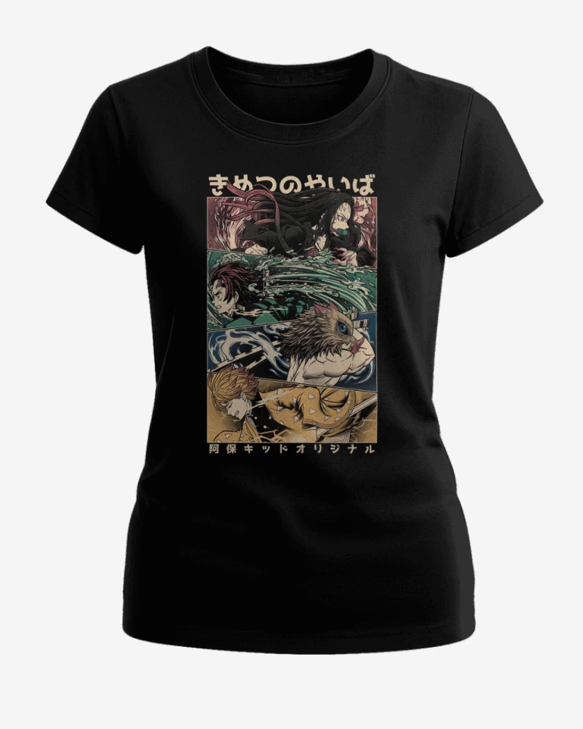 Polera de Mujer Kimetsu no Yaiba 