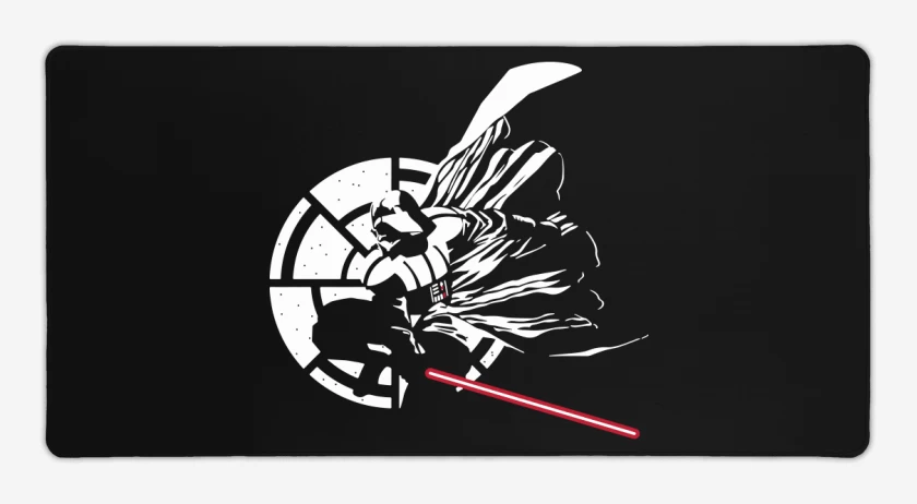 Mouse pad Gamer Negro de Vader City