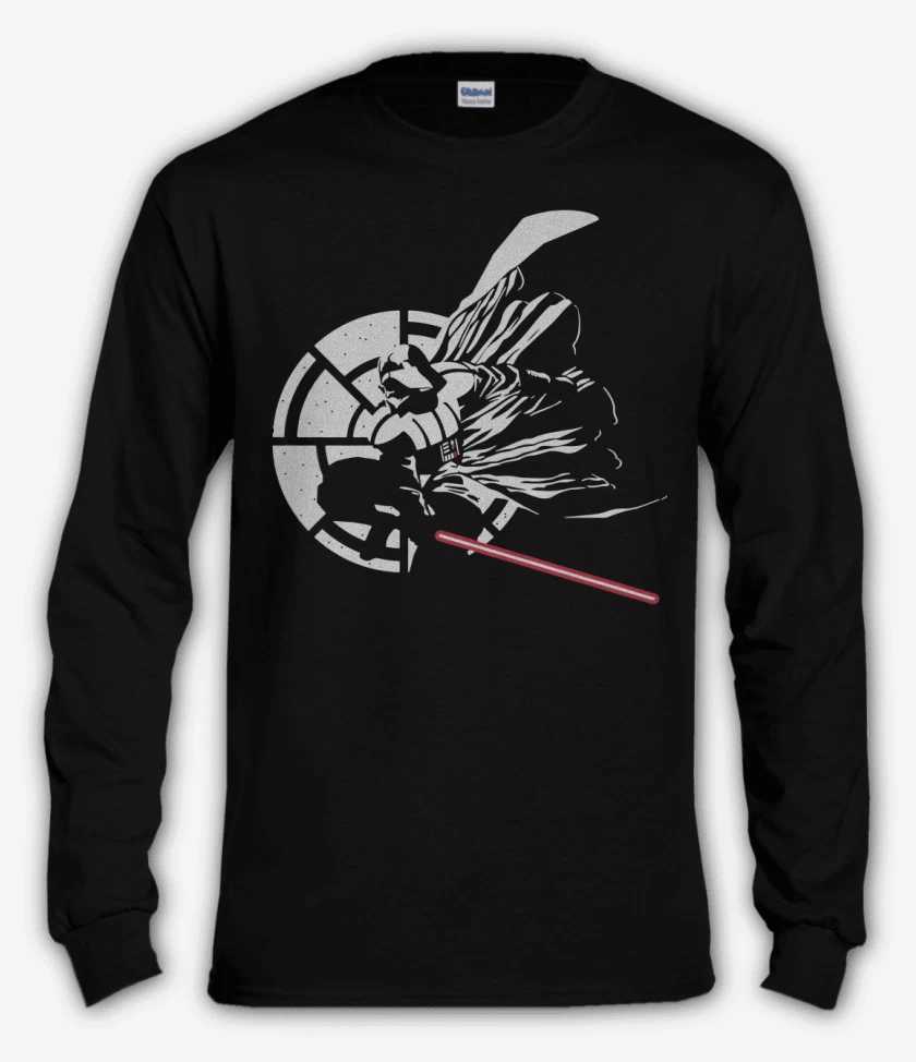 Polera manga larga Negro de Vader City