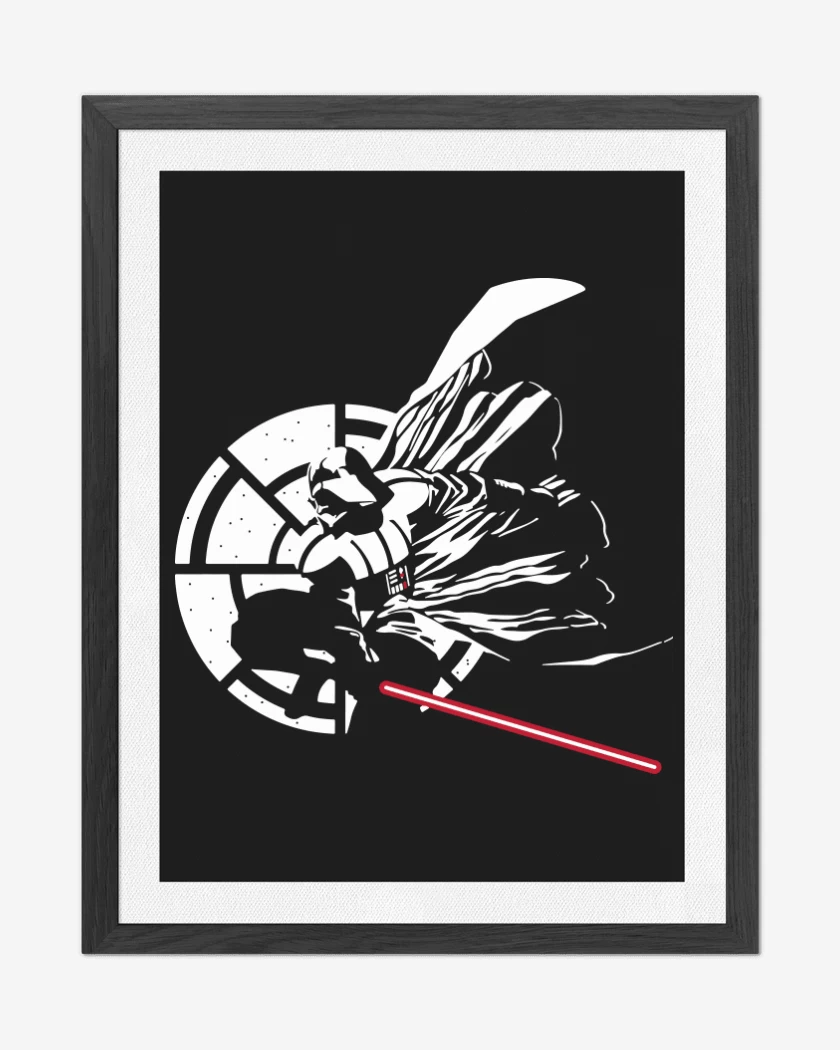Cuadro decorativo Negro de Vader City