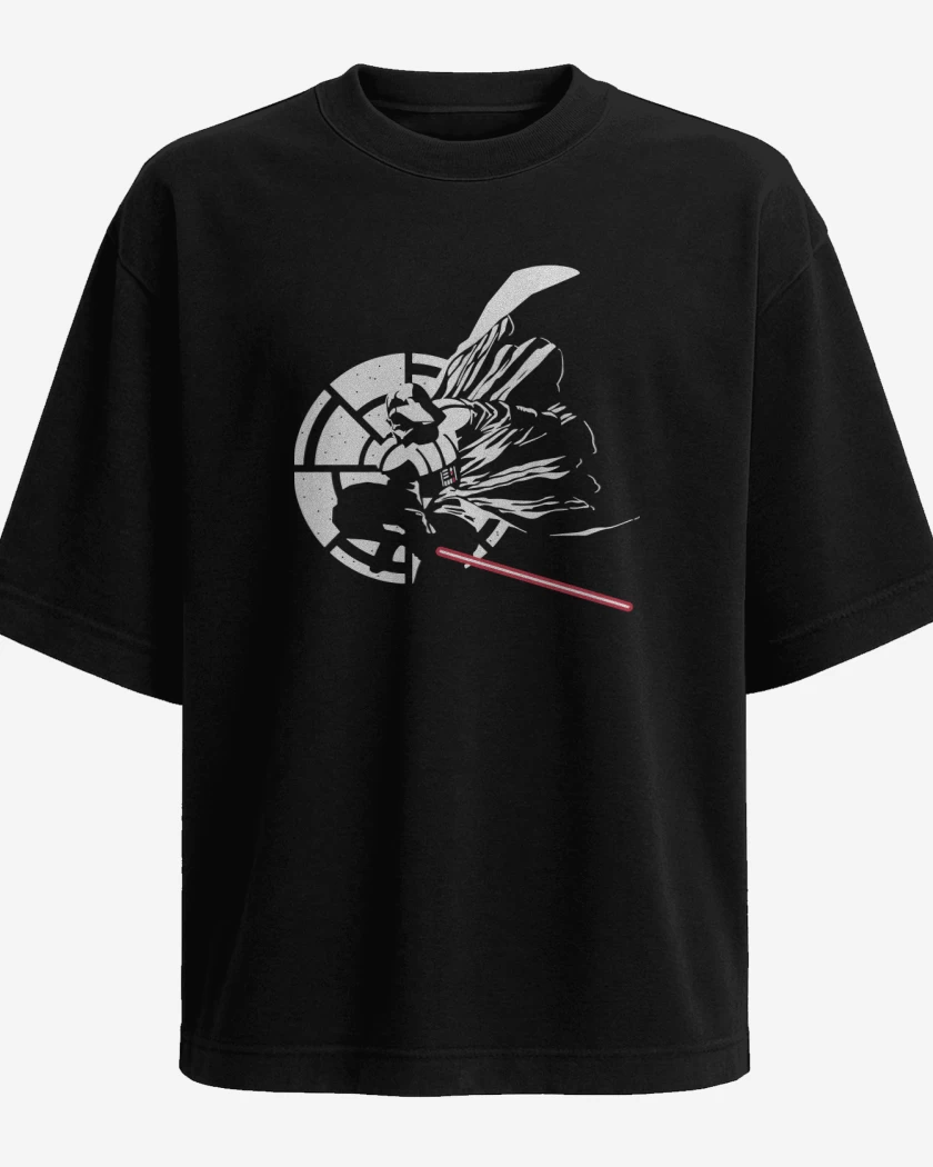 Polera Oversize Negro de Vader City
