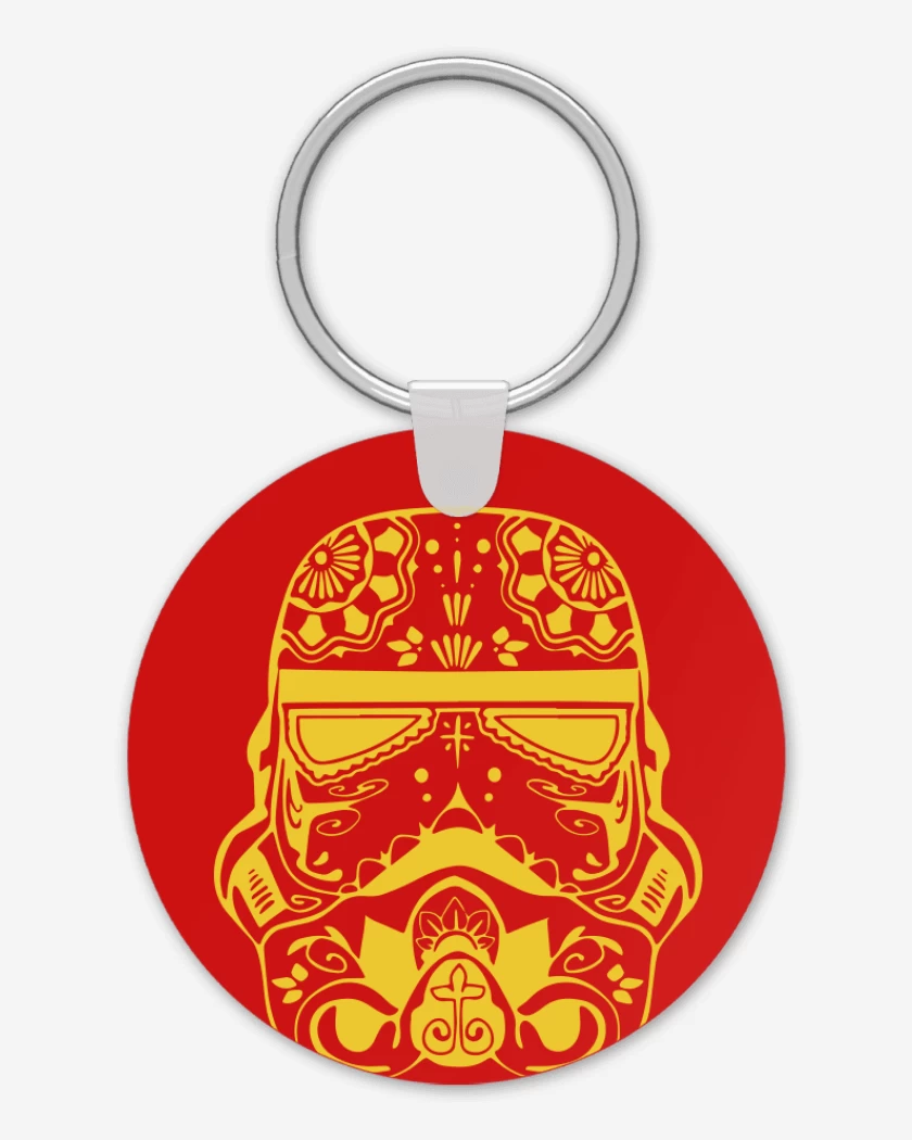Llavero Rojo de Trooper Calaca