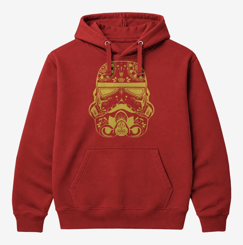 Polerón Canguro Rojo de Trooper Calaca