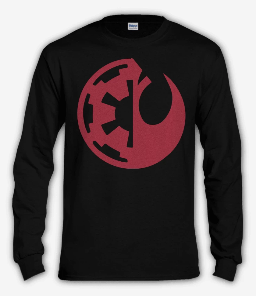 Polera manga larga Negro de Imperio - Rebeldes