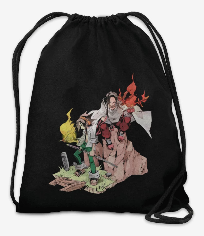 Mochila Negro de Hermanos Asakura