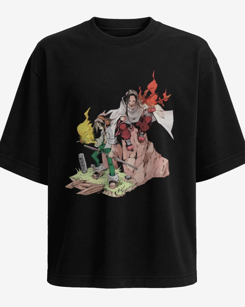 Polera Oversize Negro de Hermanos Asakura