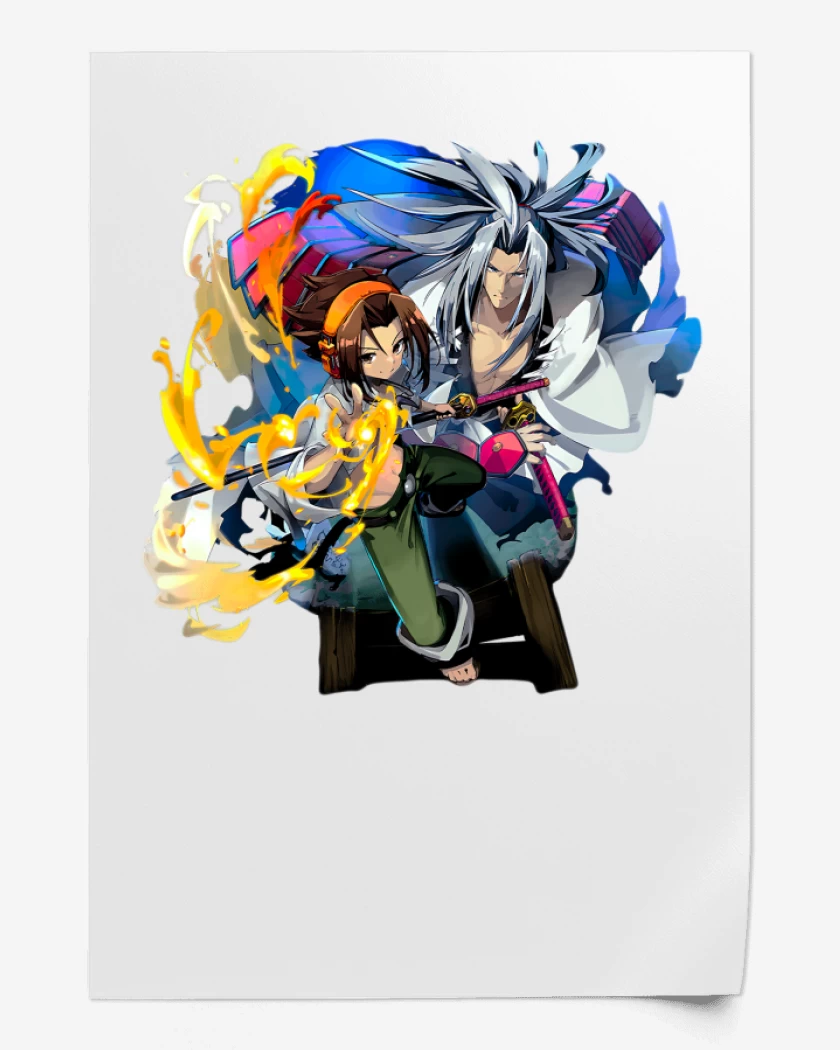 Print Yoh and Amidamaru