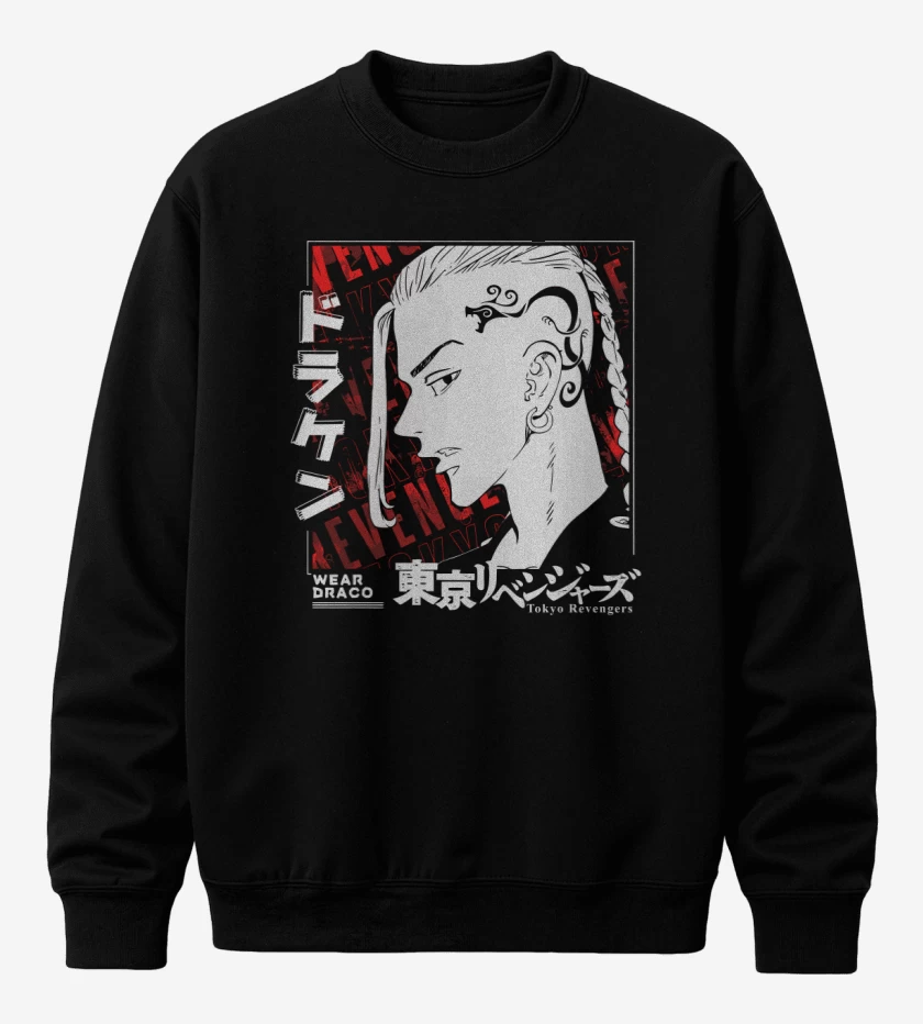 Poleron polo Negro de Draken