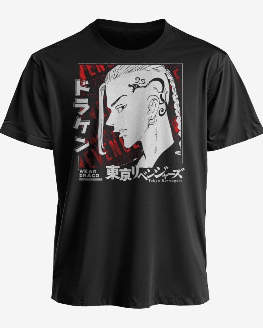 Polera premium Negro de Draken