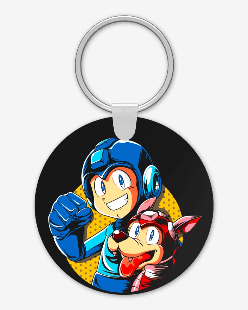 Llavero Megaman y rush