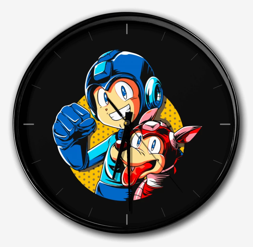 Reloj Megaman y rush