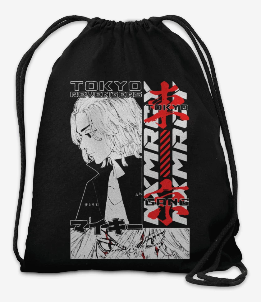 Mochila Negro de Manjiro
