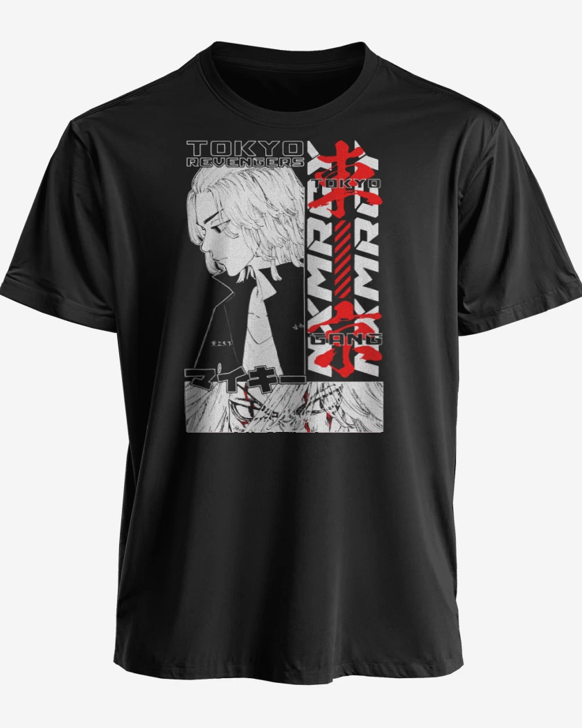 Polera premium Negro de Manjiro