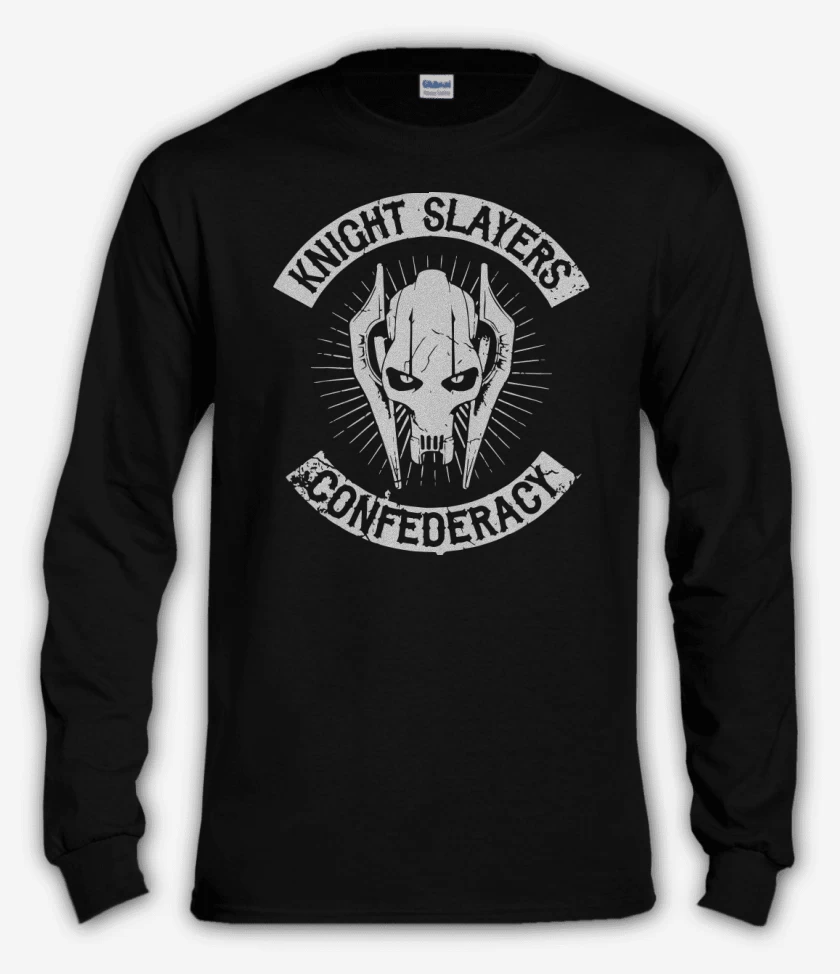 Polera manga larga Negro de General Grievous