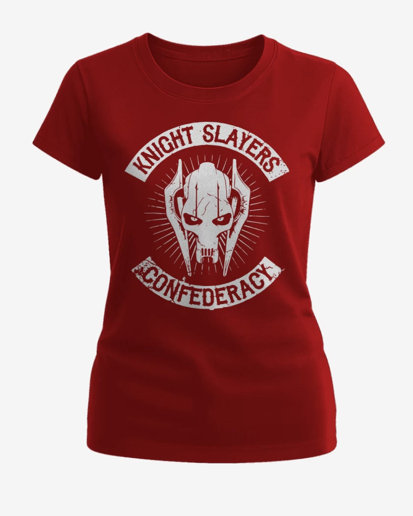 Polera de Mujer Rojo de General Grievous