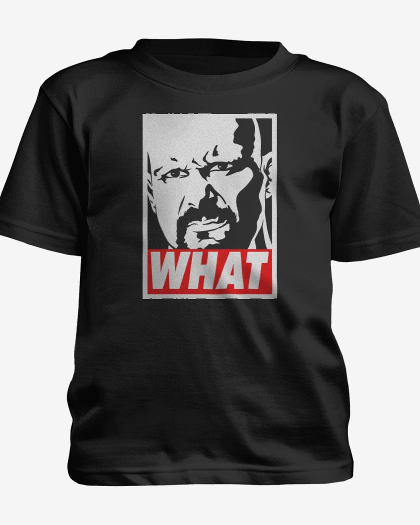Polera de niño Negro de WHAT!