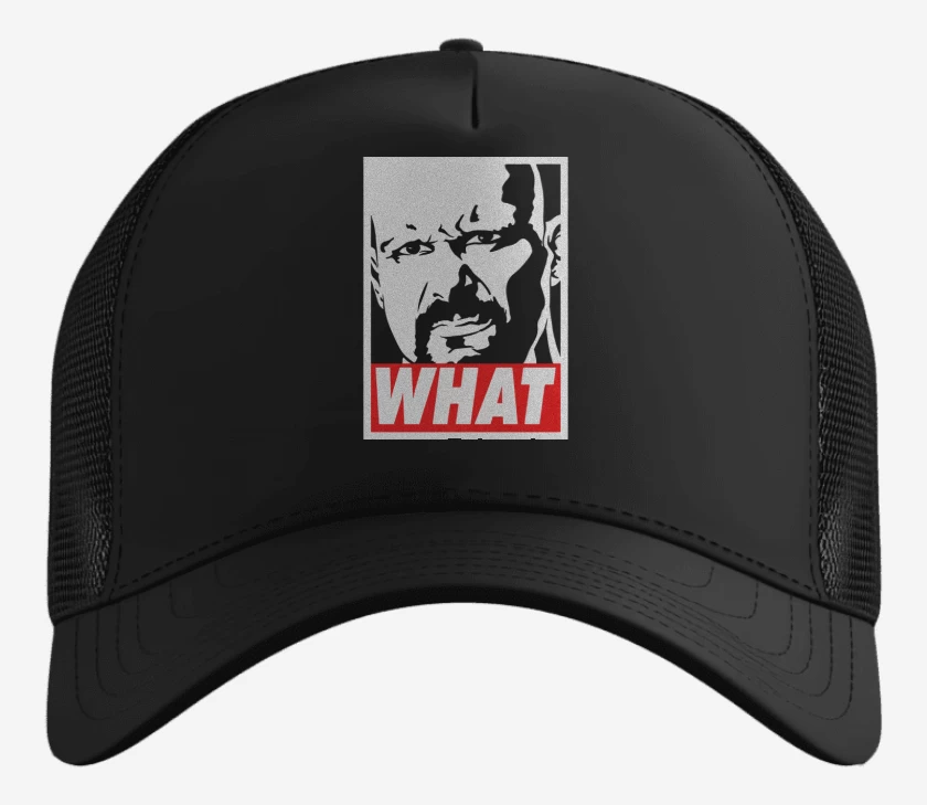 Gorro Negro de WHAT!
