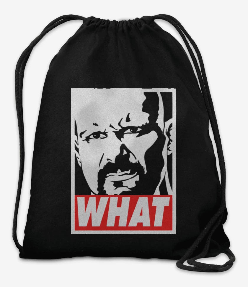 Mochila Negro de WHAT!