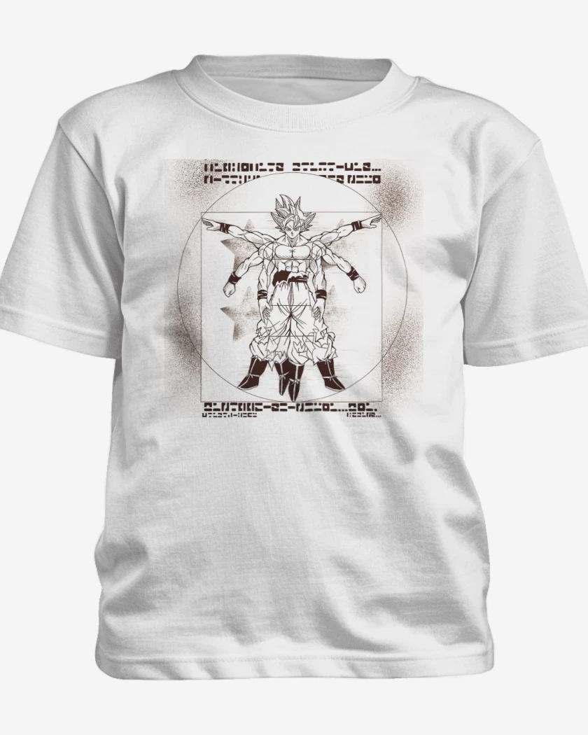 Polera de niño Blanco de Ultrainstinto de Vitruvio