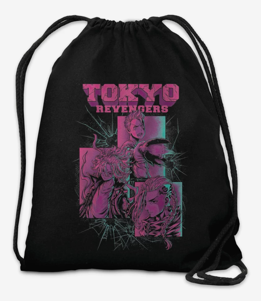 Mochila Negro de Tokyo Manji