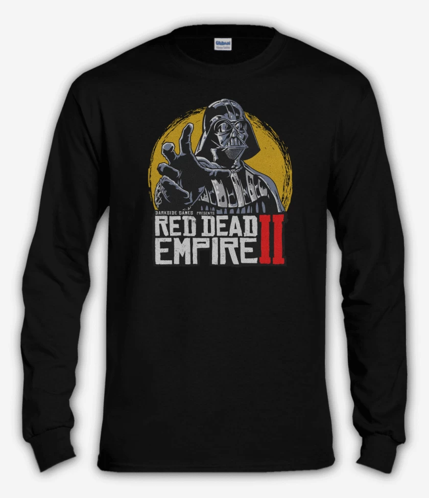 Polera manga larga Negro de Red Dead Empire II