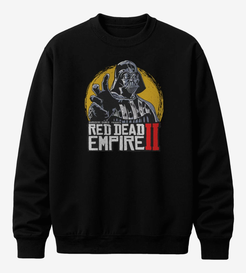 Poleron polo Negro de Red Dead Empire II