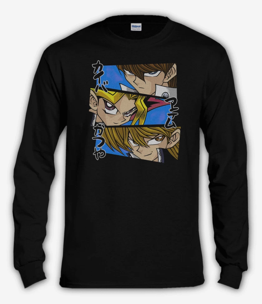 Polera manga larga Negro de Duelistas!