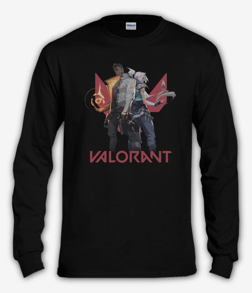 Polera manga larga Jett y Fenix