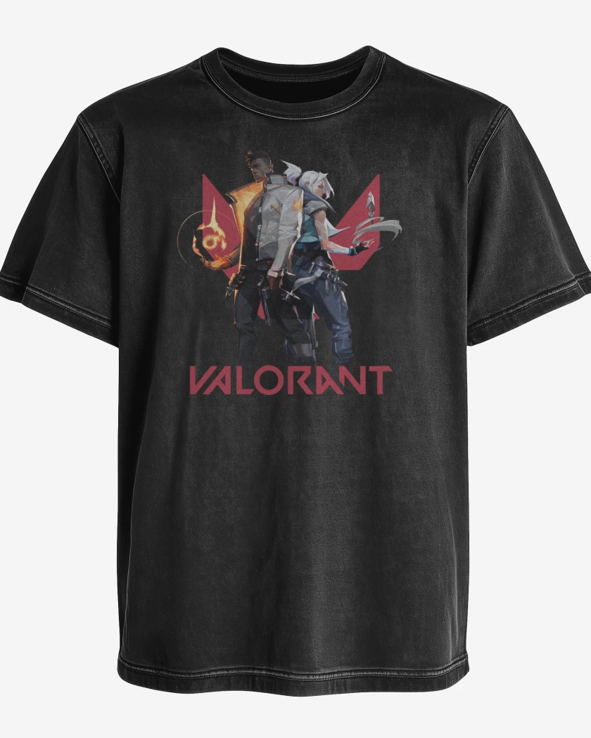 Polera desgastada Jett y Fenix