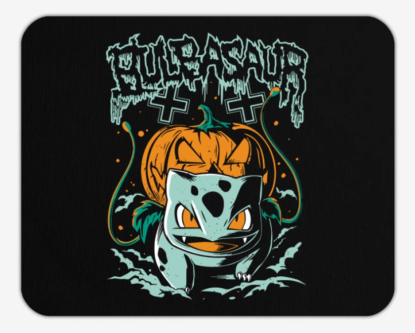 Mousepad bulbasaur pumpkins