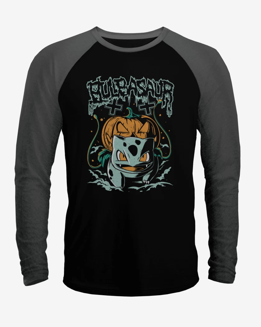 Polera Raglan bulbasaur pumpkins