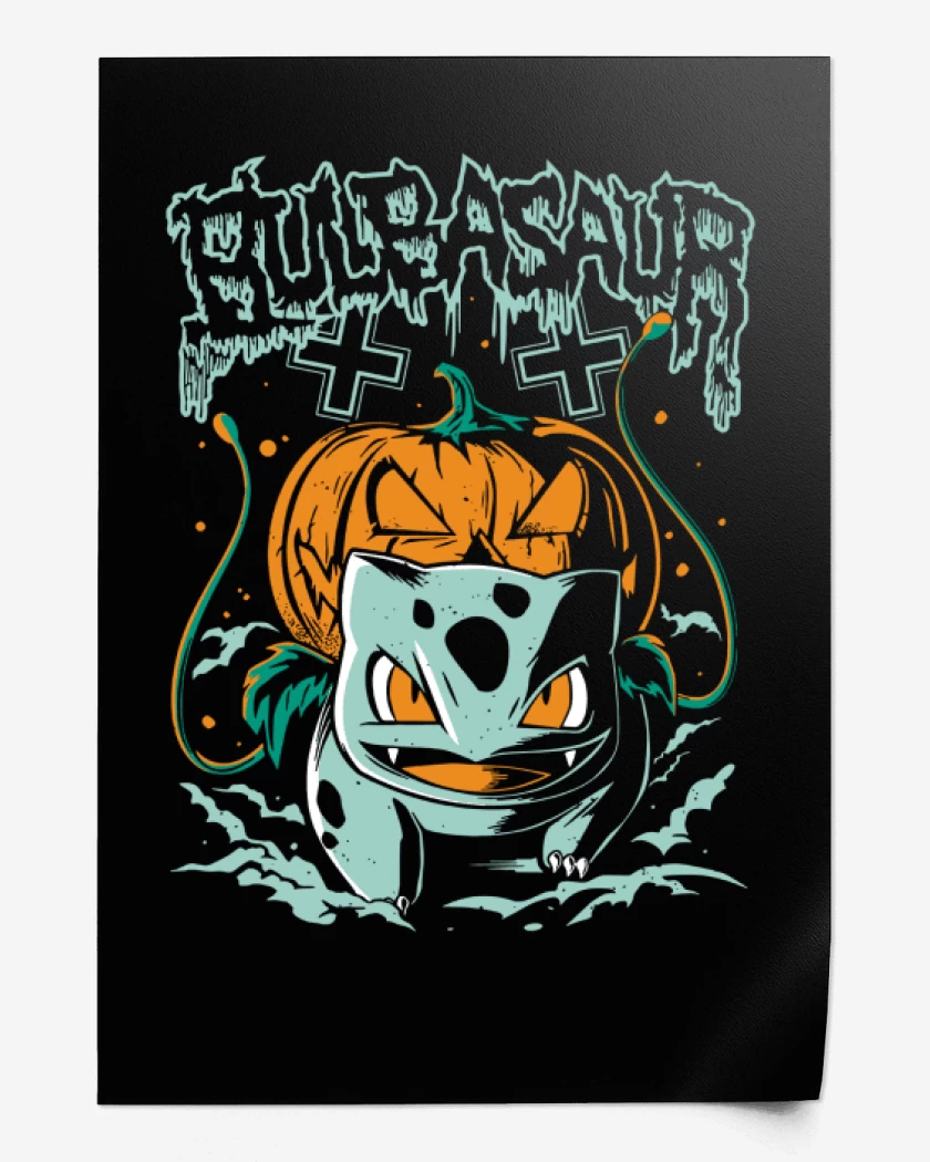 Print bulbasaur pumpkins