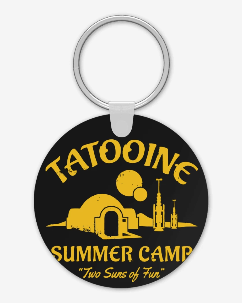 Llavero Negro de Tatooine Summer Camp